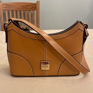 Dooney & Bourke Florentine Leather Baguette Biscuit